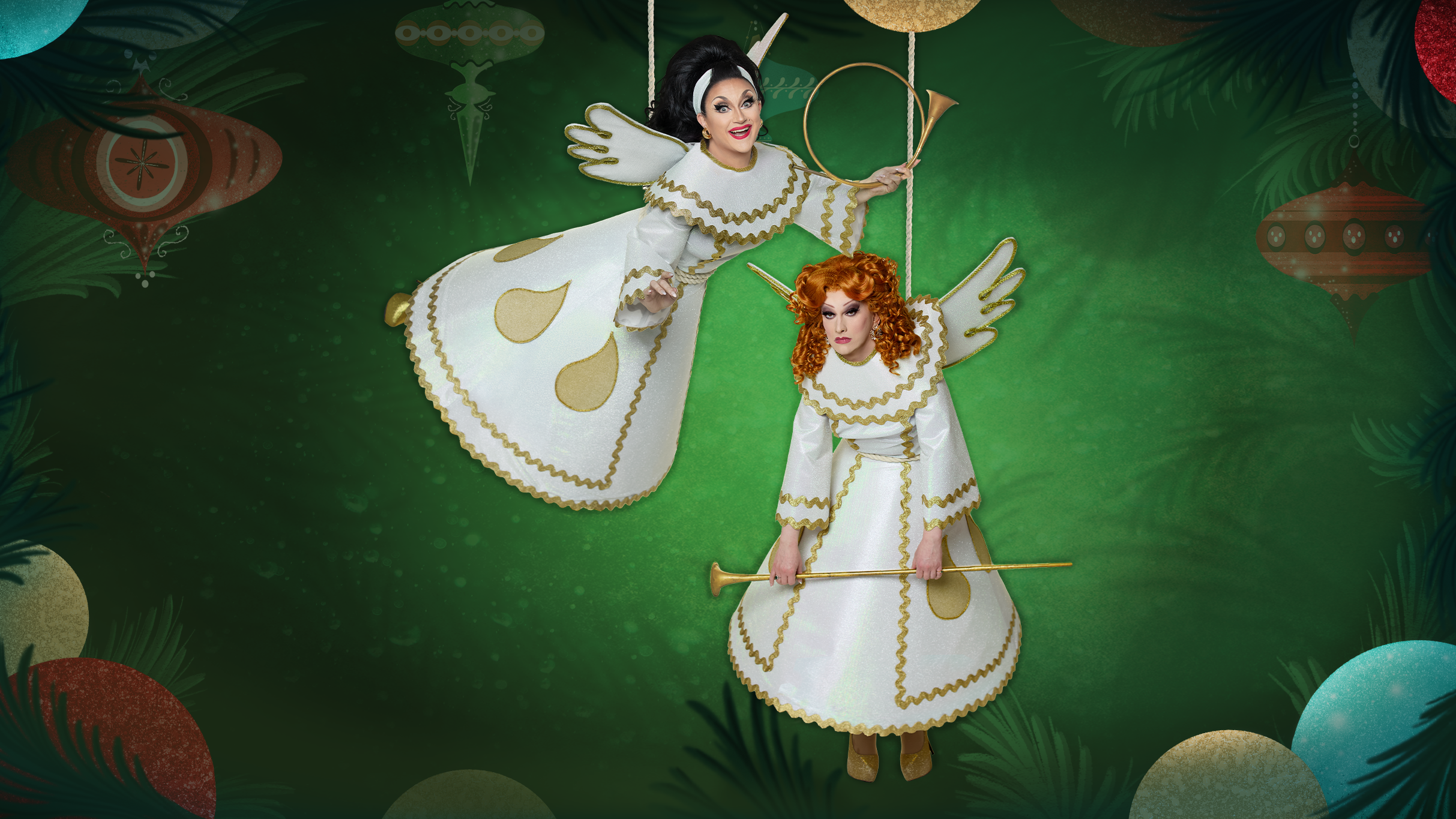 Photo for "BenDeLaCreme Presents The Jinkx & DeLa Holiday Show"