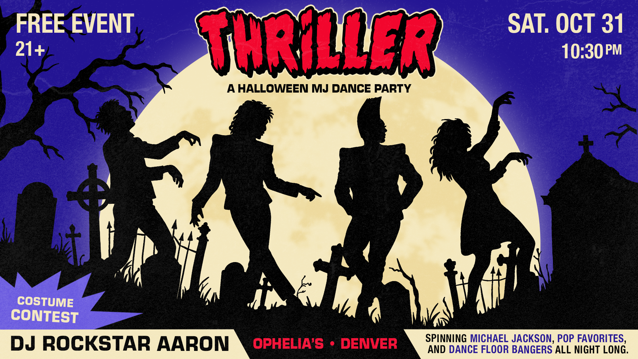 Photo for "Thriller Night with DJ Rockstar Aaron *RSVP FOR FREE ENTRY!*"