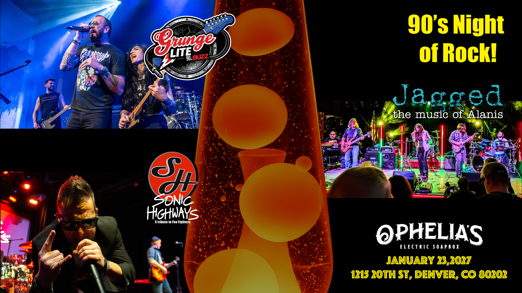 Photo for "90s Rock Tribute Night: Grunge Lite w/ Sonic Highways and Jagged"